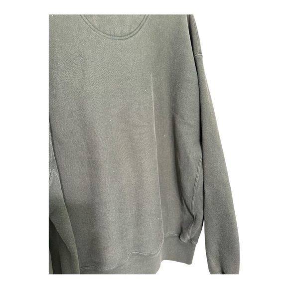 Vintage Champion Reverse Weave Crewneck Sweatshirt Size X-Large Green 90s - Picture 8 of 15